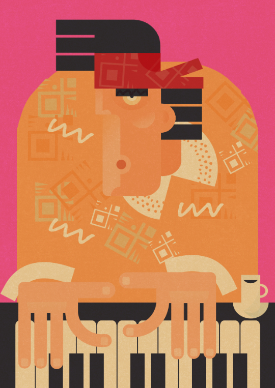 joe plays the blues 1 artillustarte_com