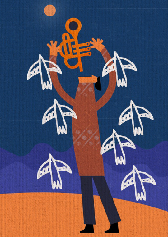 trumpet-playerA-artillustrate_com